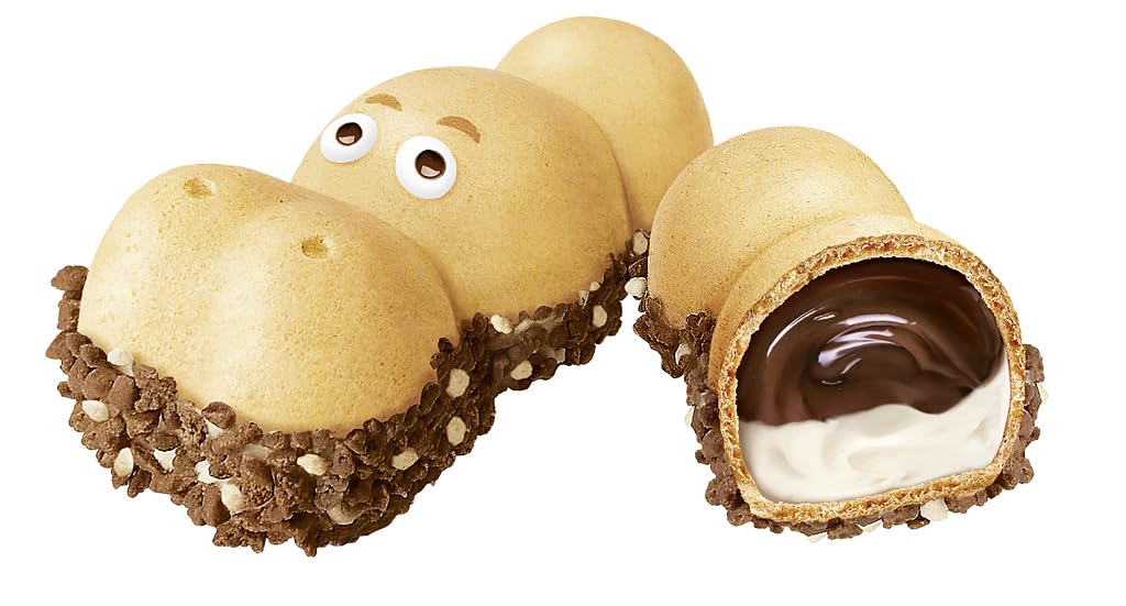 Kinder Happy Hippo Kakao 5er Pack knusprige Waffel mit Milch Kakaocreme