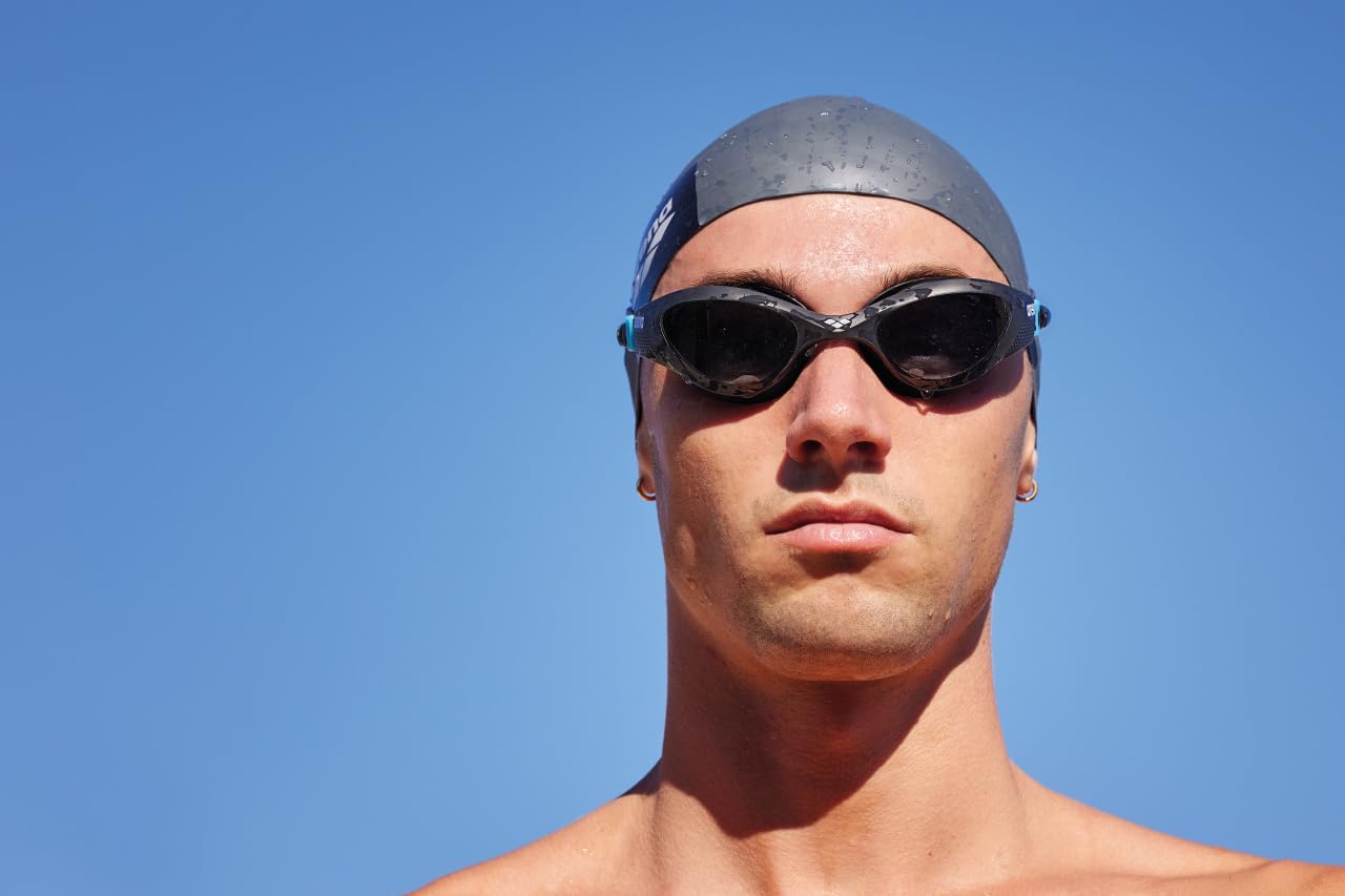 arena The One Schwimmbrille Unisex Antibeschlag UV-Schutz breite Glaeser