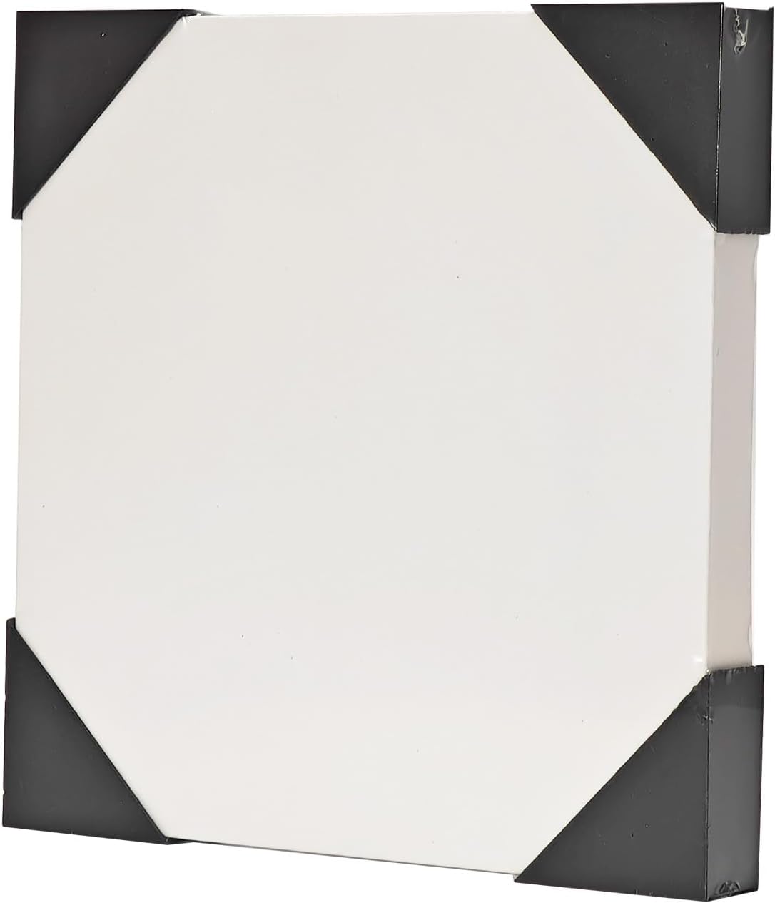 Tekhoho Geschenkbox Weiss 22x22x20,5 cm mit kariertem Innenfutter