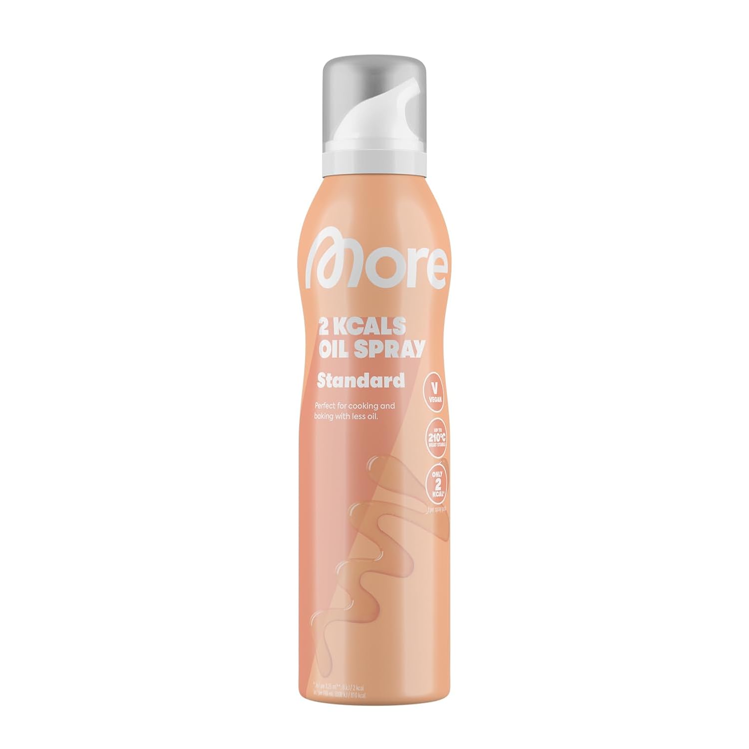 MORE 2 Kalorien Oelspray 800 Spruehstoesse - Pfannen-, Back- und Grill-Spray