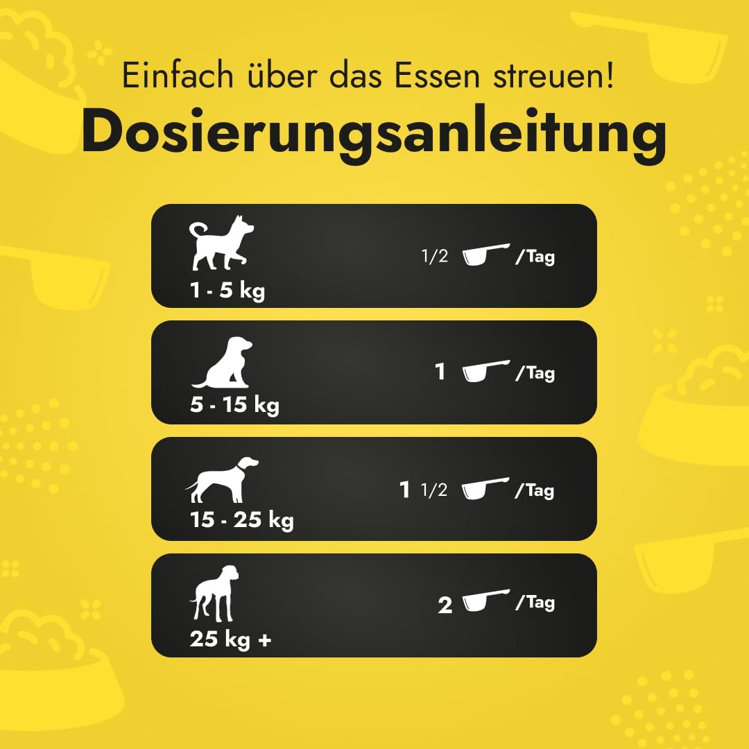 Canine Booster Pulver mit Gruenlippmuschel-Extrakt und 26 Wirkstoffen