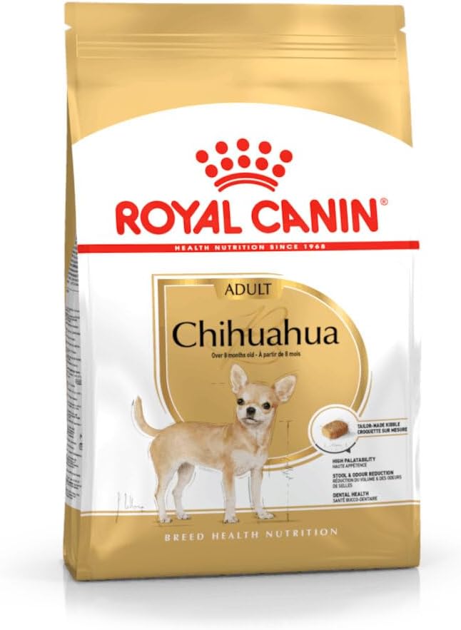 Royal Canin Chihuahua Adult 500 g Trockenfutter Hunde Unterstuetzung Zahngesundhe