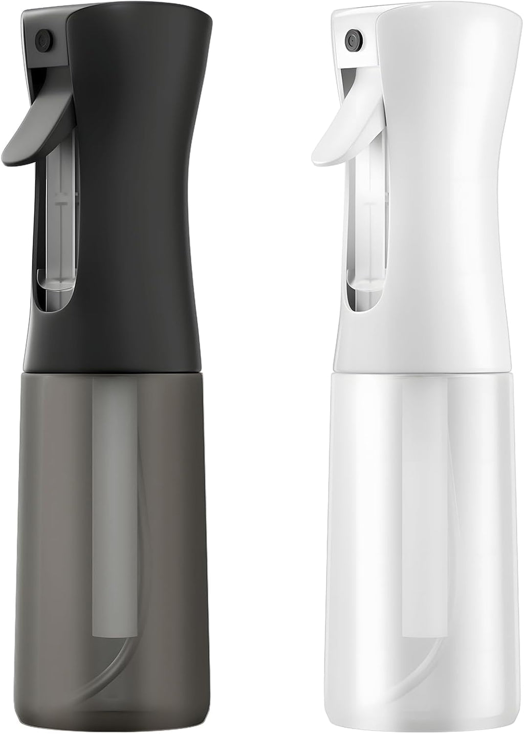 Spruehflasche ultrafeiner Nebel Pflanzenpflege Mattrosa/Weiss