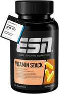 ESN Vitamin Stack Multivitamin 120 Kapseln 1‑Kapsel taeglich 13 Vitamine Made in