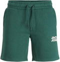 JACK & JONES Herren Sweatshorts blau schwarz Groessen XS-XXL