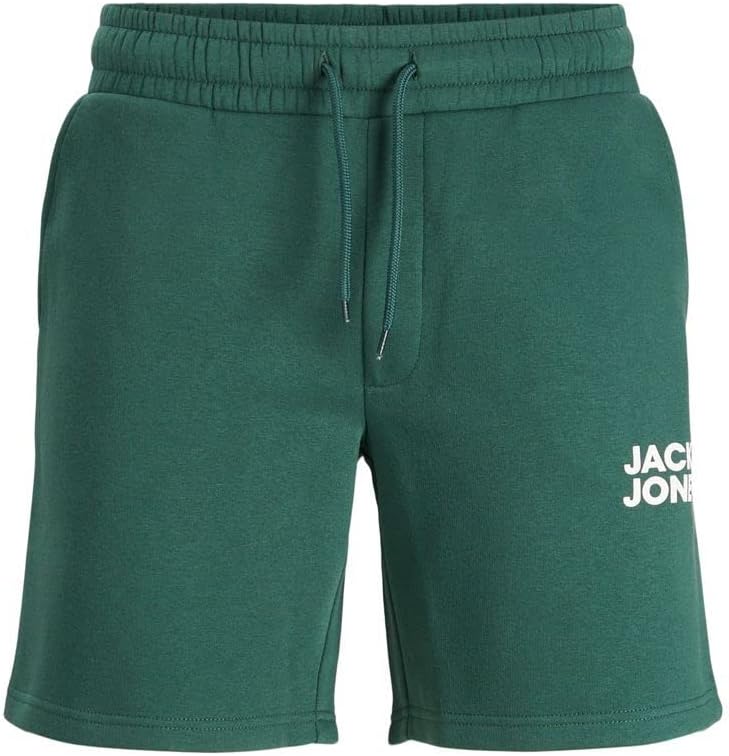 JACK & JONES Herren Sweatshorts blau schwarz Groessen XS-XXL