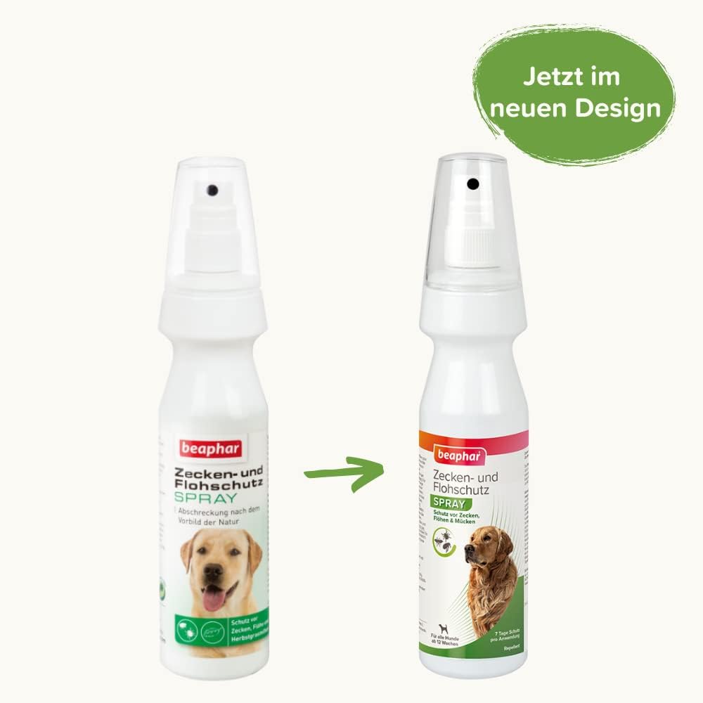 beaphar Zecken- und Flohschutz Spot-ON 3 x fuer kleine Hunde bis