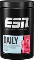 ESN Daily Pulver Raspberry Iced Tea mit Glutamin Creatin Collagen vers
