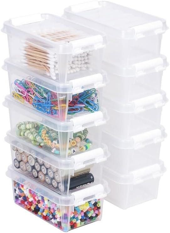 Smartstore Aufbewahrungsbox Classic mit Deckel stapelbar 10er Set