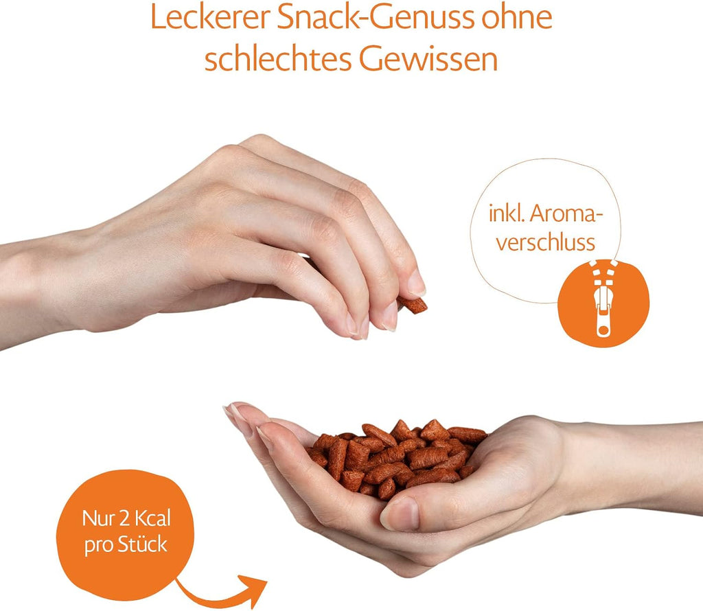 Katzenleckerlis Crunch & Soft mit Lachs Katzensnack
