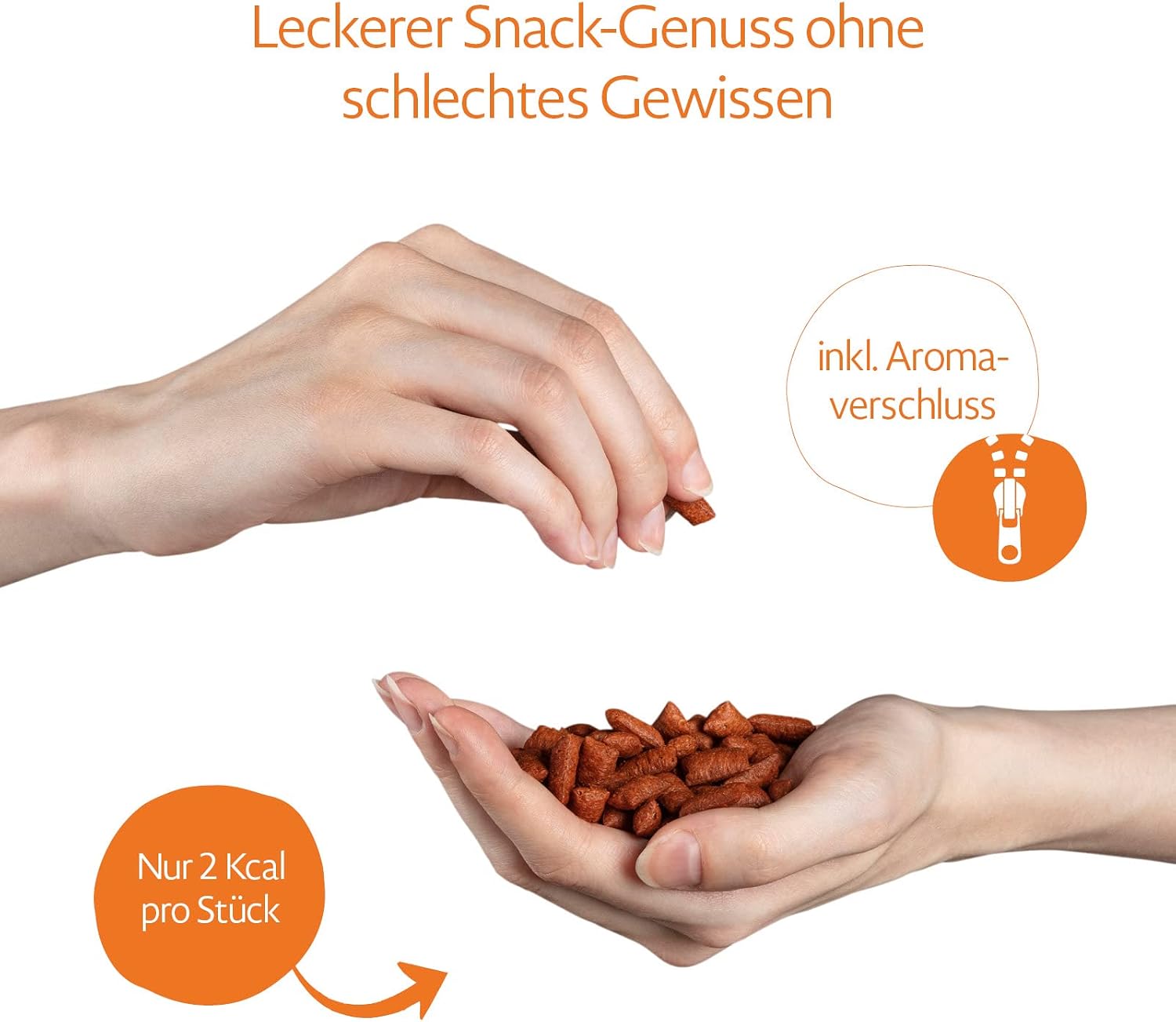 Katzenleckerlis Crunch & Soft mit Lachs Katzensnack