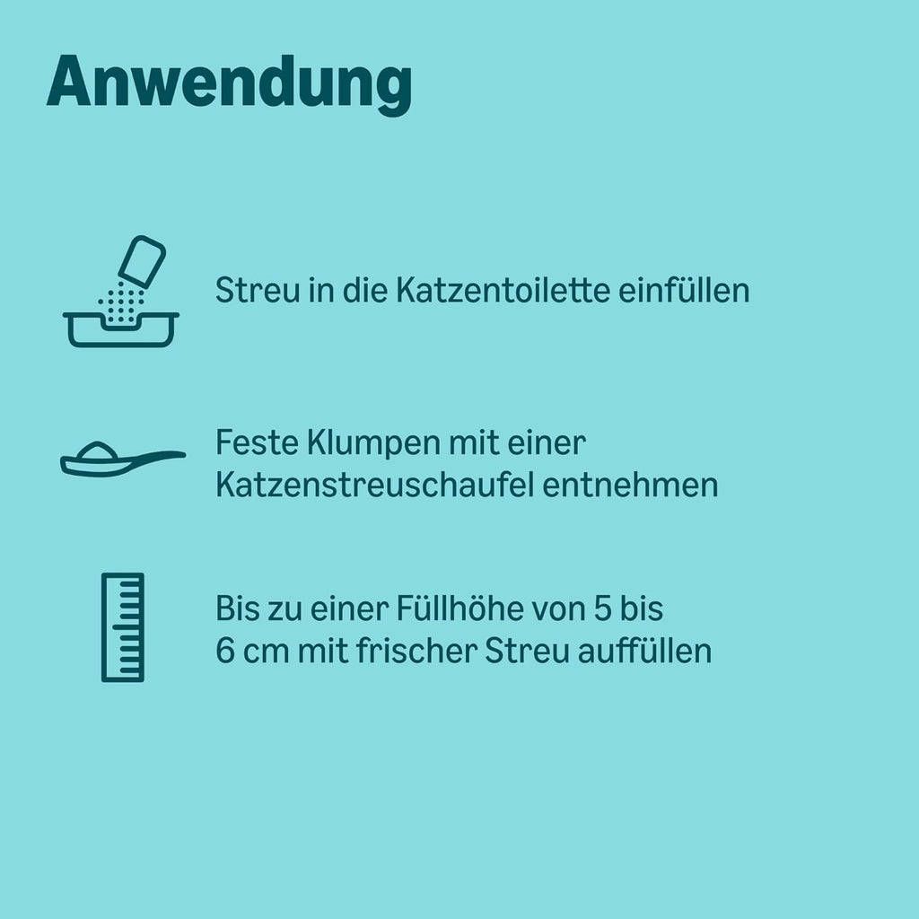 by Amazon Katzenstreu 10L fein klumpend geruchsneutral für Katze