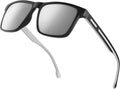 Polarisierte Sonnenbrille Herren Damen rechteckig UV400 Schutz fuer Angeln Fahren