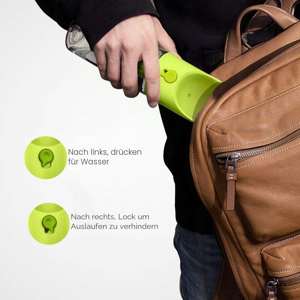 PETKIT Eversweet Hundetrinkflasche faltbar auslaufsicher fuer unterwegs