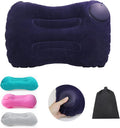 YOUXIU Aufblasbares Reisekissen Camping Kopfkissen Handpresse fuer Outdoor