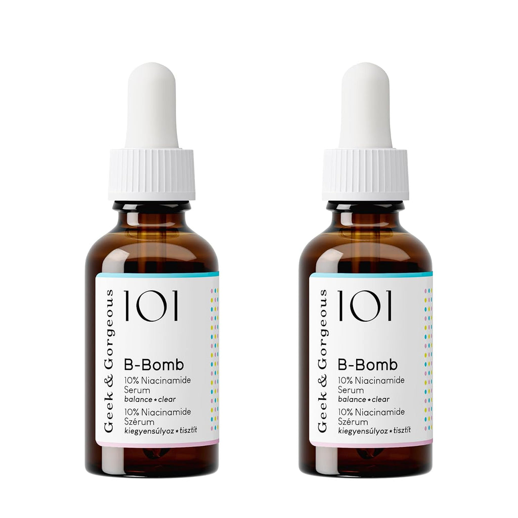 Geek & Gorgeous B-Bomb Niacinamid Serum 10% 2 x Porenpflege