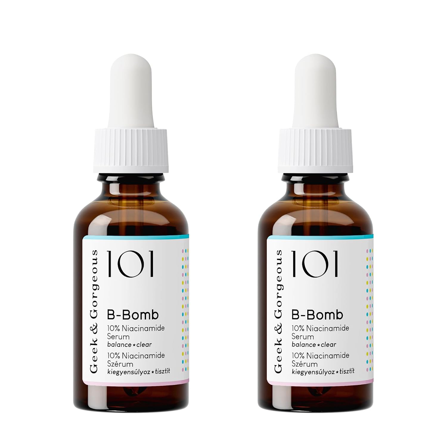 Geek & Gorgeous B-Bomb Niacinamid Serum 10% 2 x Porenpflege