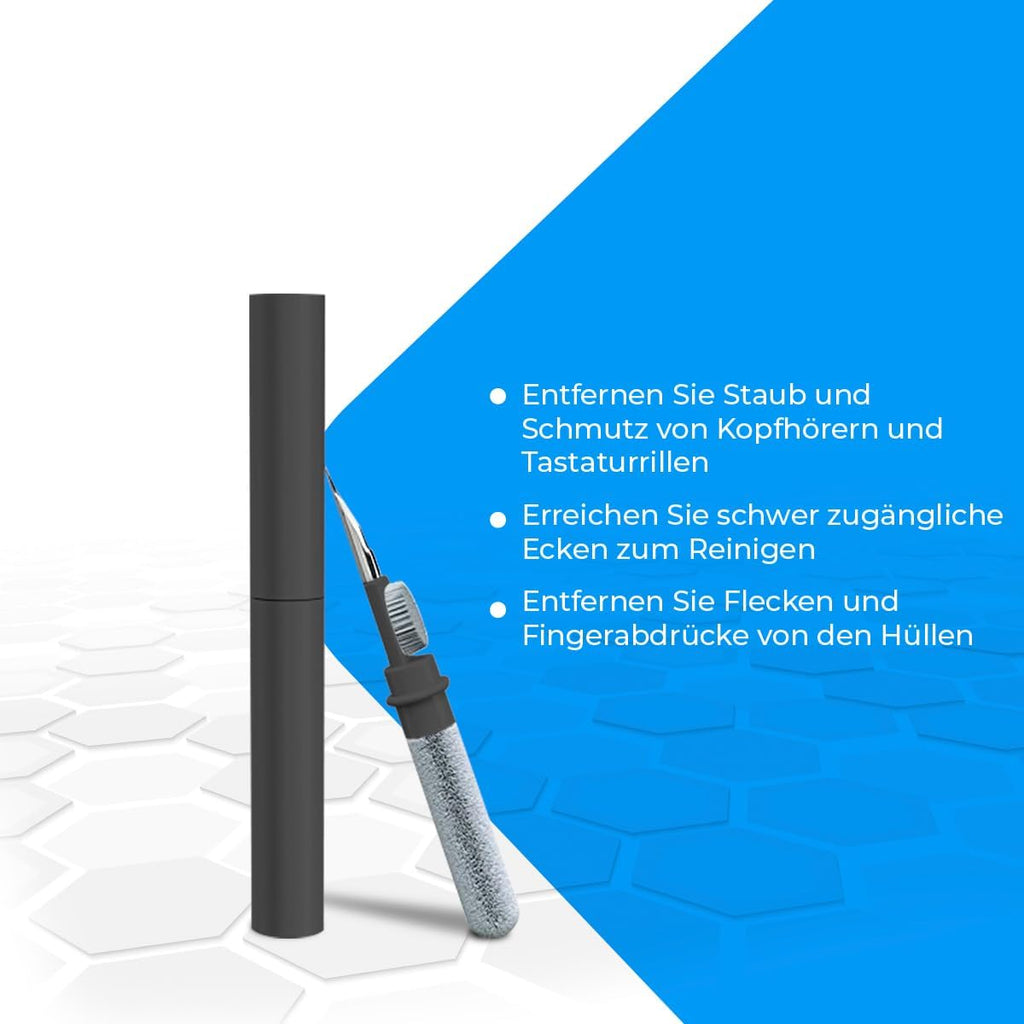 NK 3‑in‑1 Reinigungsset fuer AirPods Kopfhoerer Tastatur Cleaning Kit