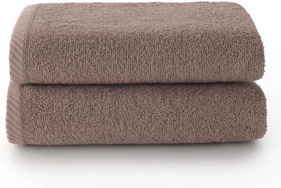Gesichtshandtuecher 2er Set 30x50 cm Baumwolle weich saugstark