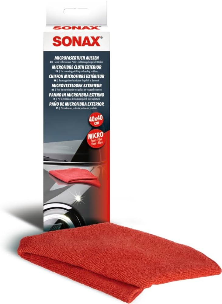 Sonax Microfasertuch 2 Stueck Autopflege Lackpflege Poliertuch