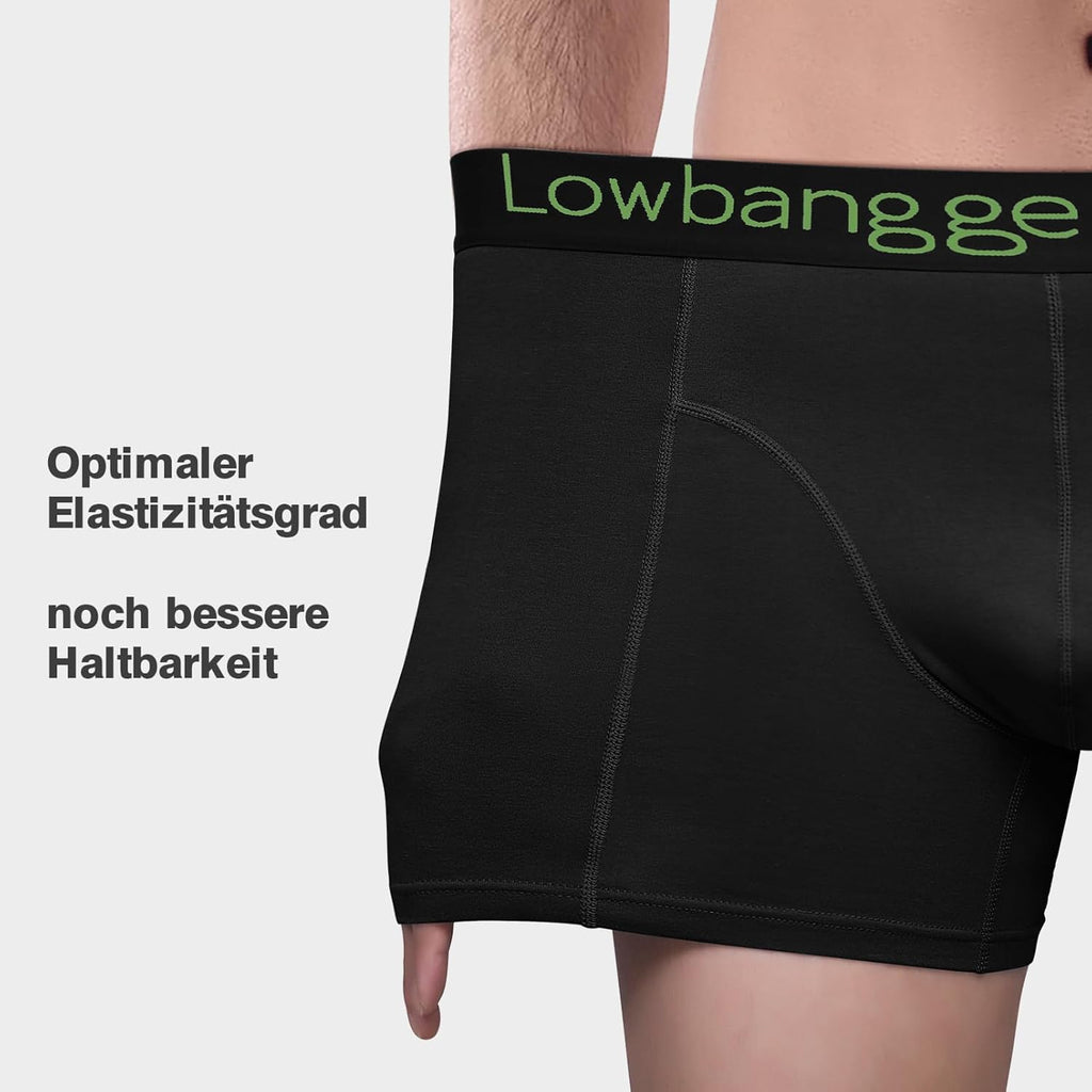 Men's Boxer Shorts, Pack of 9, Cotton Underpants, with 3D Cut, High Comfort and