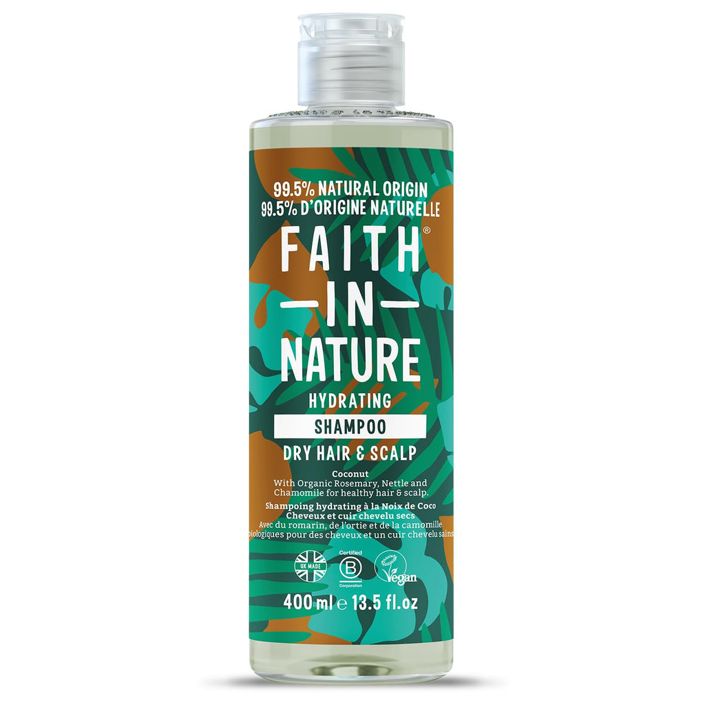 Faith in Nature Shampoo Kokosnuss fuer normales bis trockenes Haar