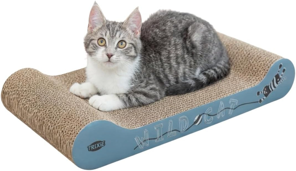 TRIXIE Kratzpappe Wild Cat 41x24x7 cm mit Katzenminze Kratzbrett