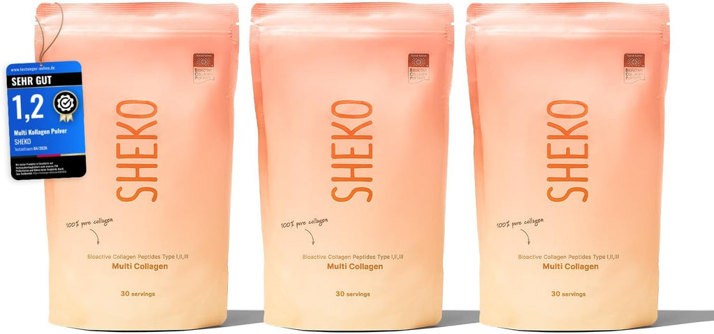 SHEKO Kollagen Peptide Pulver Hydrolysiertes Kollagen Protein