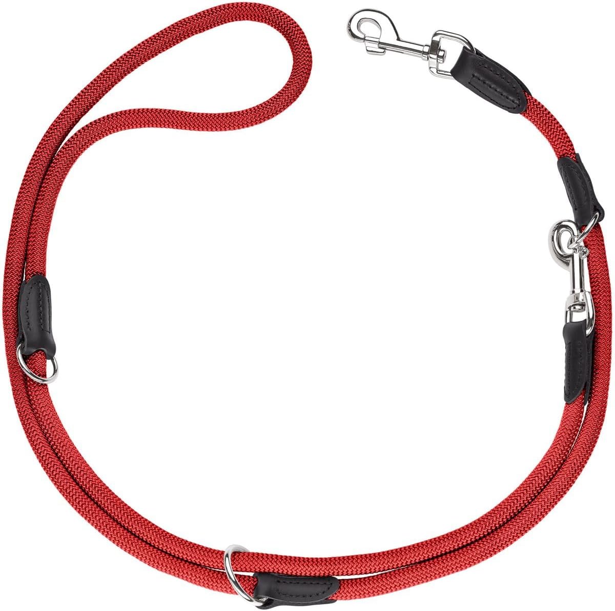 HUNTER Freestyle verstellbare Hundefuehrleine Polyamid 1,0 cm x 200 cm schwarz