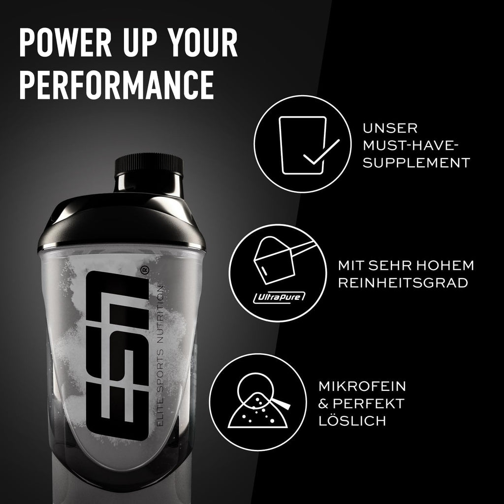 ESN Ultrapure Creatine Monohydrate Pulver vegan mikrofein
