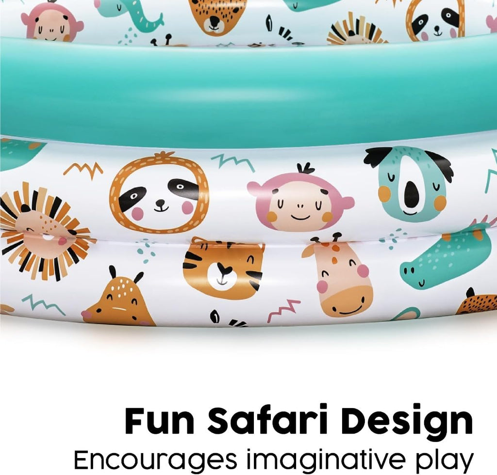 Bestway Planschbecken Coral Reef Crew Ø 102 x 25 cm Kinderpool