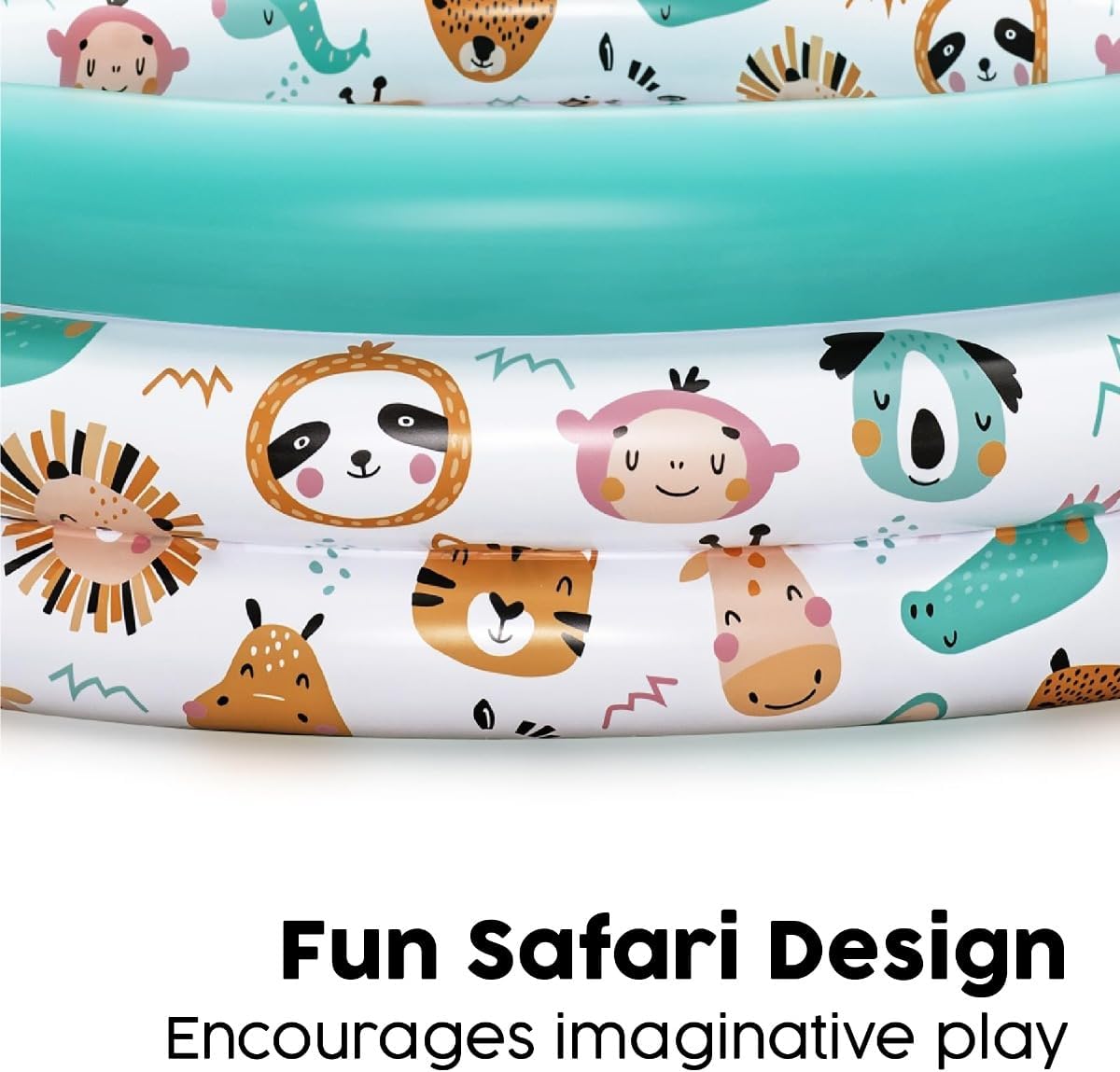 Bestway Planschbecken Coral Reef Crew Ø 102 x 25 cm Kinderpool