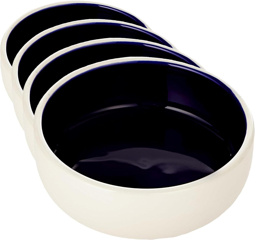 Trixie Keramiknapf Ø13 cm creme/blau spuelmaschinengeeignet fuer Katzen