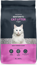 Bentonite Katzenstreu 10 L mit Babypuderduft verschiedene Sorten
