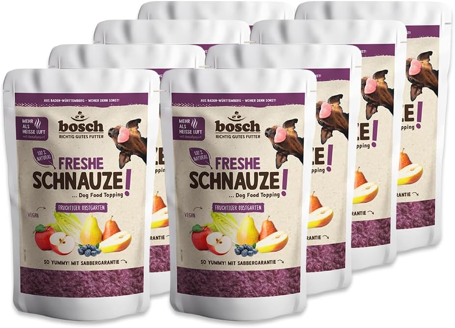 Bosch Freshe Schnauze Topping Kuerbis Karotte Suesskartoffel Linsen vers