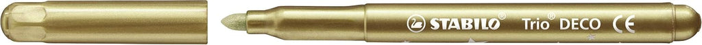 STABILO - Metallic-Filzstift Mit Robuster Xl-Spitze - Trio DECO - 8Er Pack