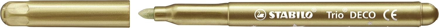 STABILO - Metallic-Filzstift Mit Robuster Xl-Spitze - Trio DECO - 8Er Pack