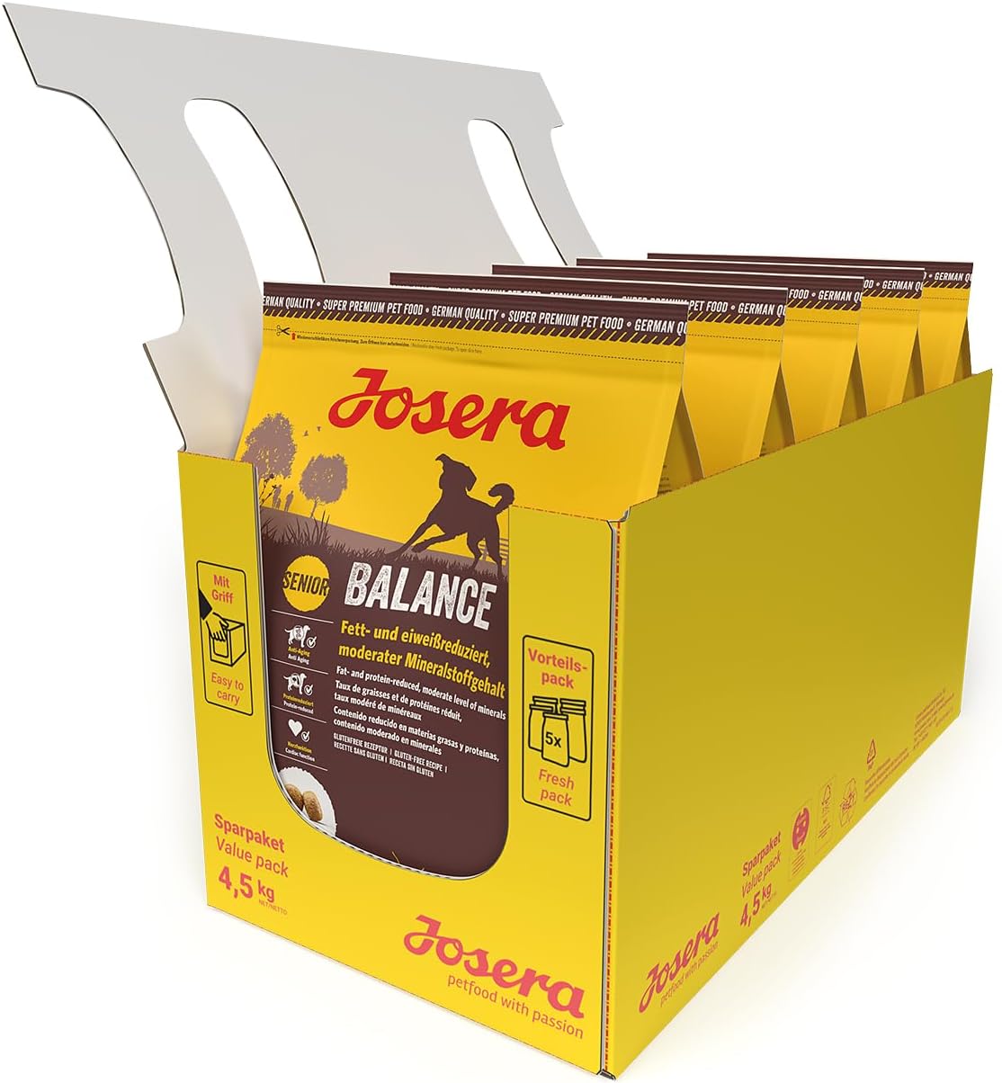 JOSERA Senior Balance Huhn & Reis Trockenfutter - phosphorarm, fettarm |