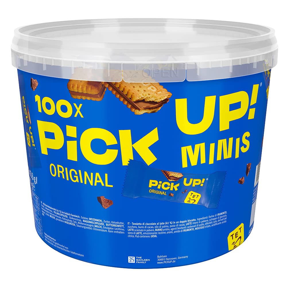 Pick UP! Minis Mini Riegel Schokolade und Keks, verschiedene Sorten
