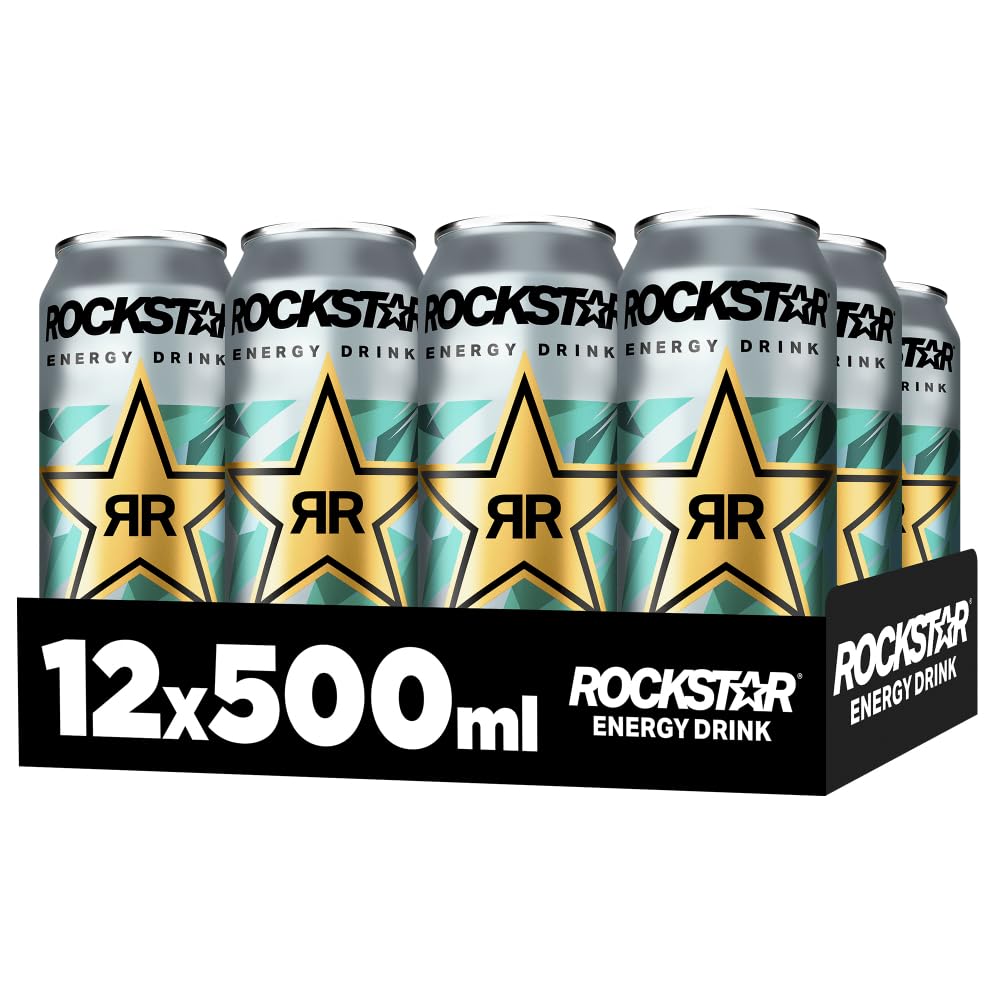 Rockstar Energy Drink Waldmeister 12x500ml Einweg koffeinhaltig
