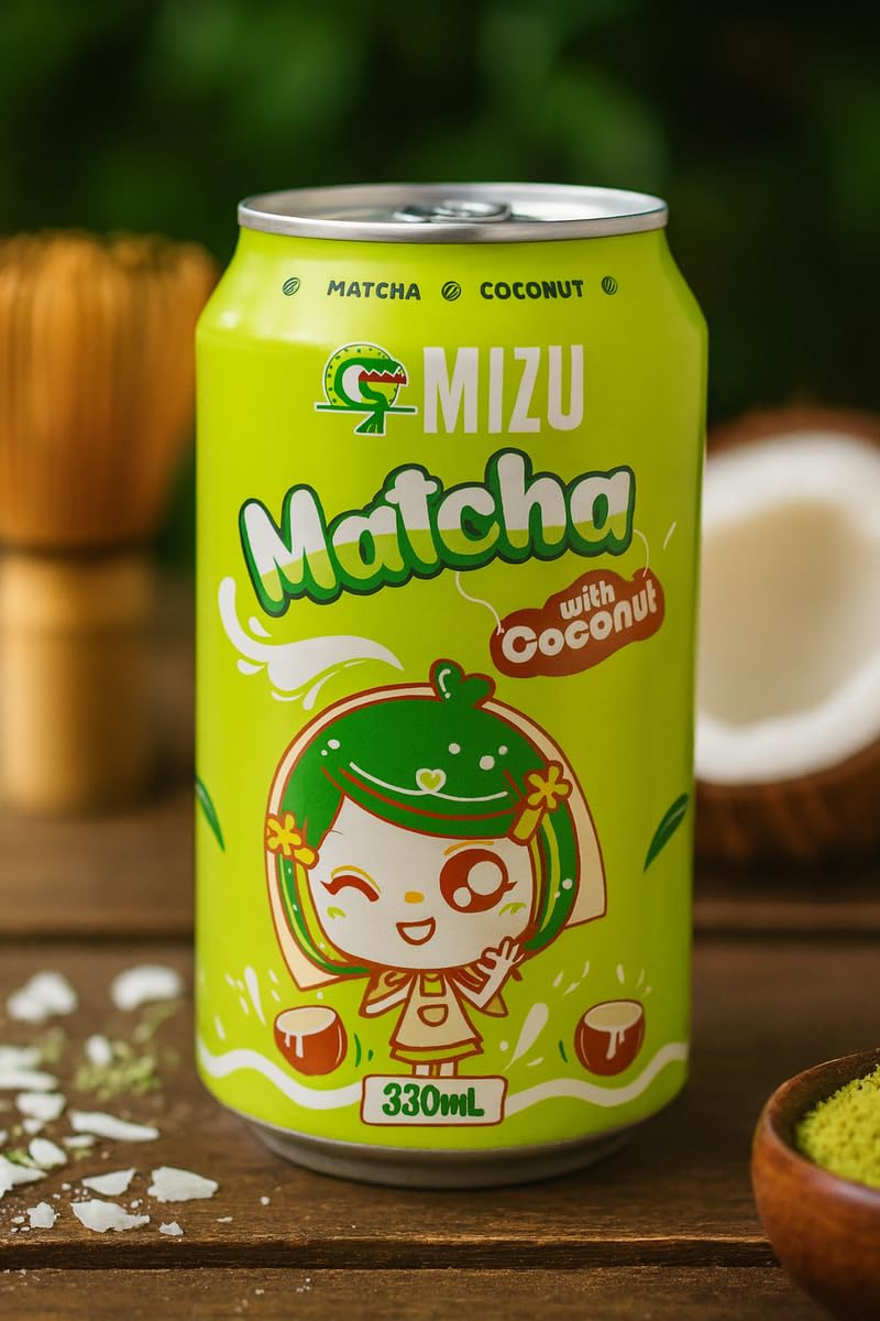 Matcha Latte Kokos Getraenk Dose