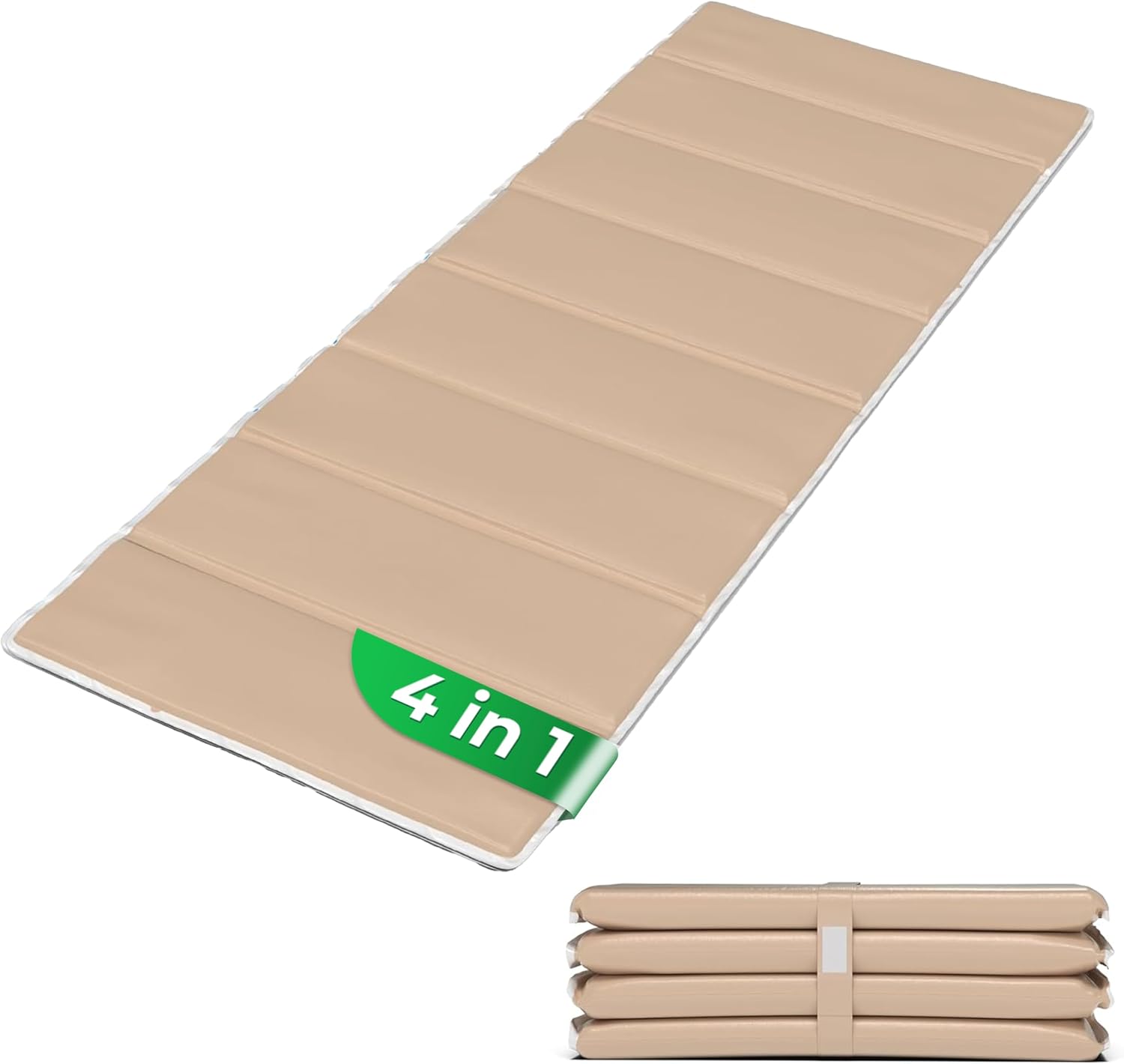 StarK Strandmatte 4in1 faltbar 190x60 cm Wasserhaengematte Pool Gartenliege SkyBl