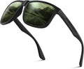 Polarisiert Herren Sonnenbrille UV400 UV-Schutz Retro rechteckig ultraleicht
