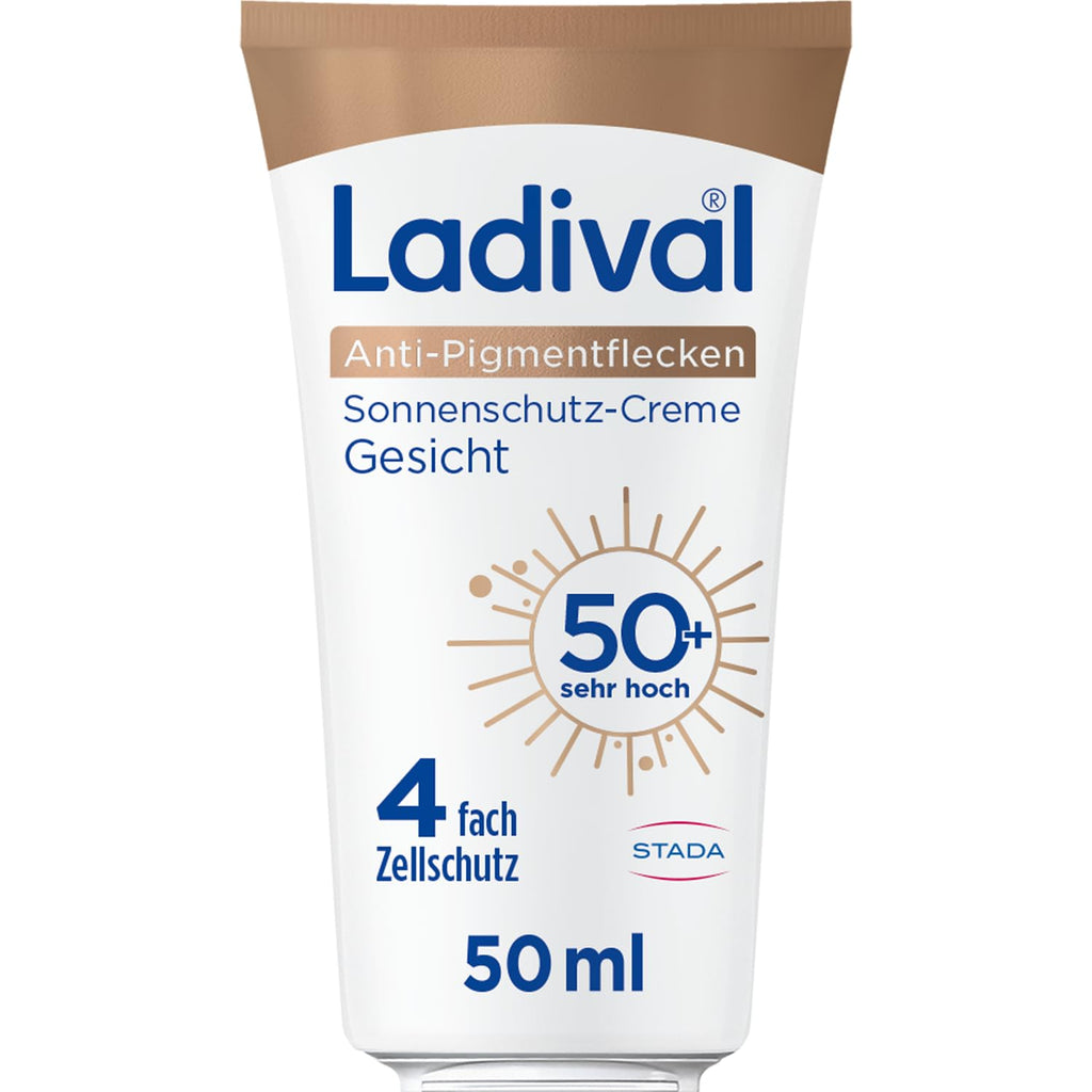 LADIVAL Anti-Pigmentflecken Sonnencreme Gesicht LSF 50 ml mit Niacinamid