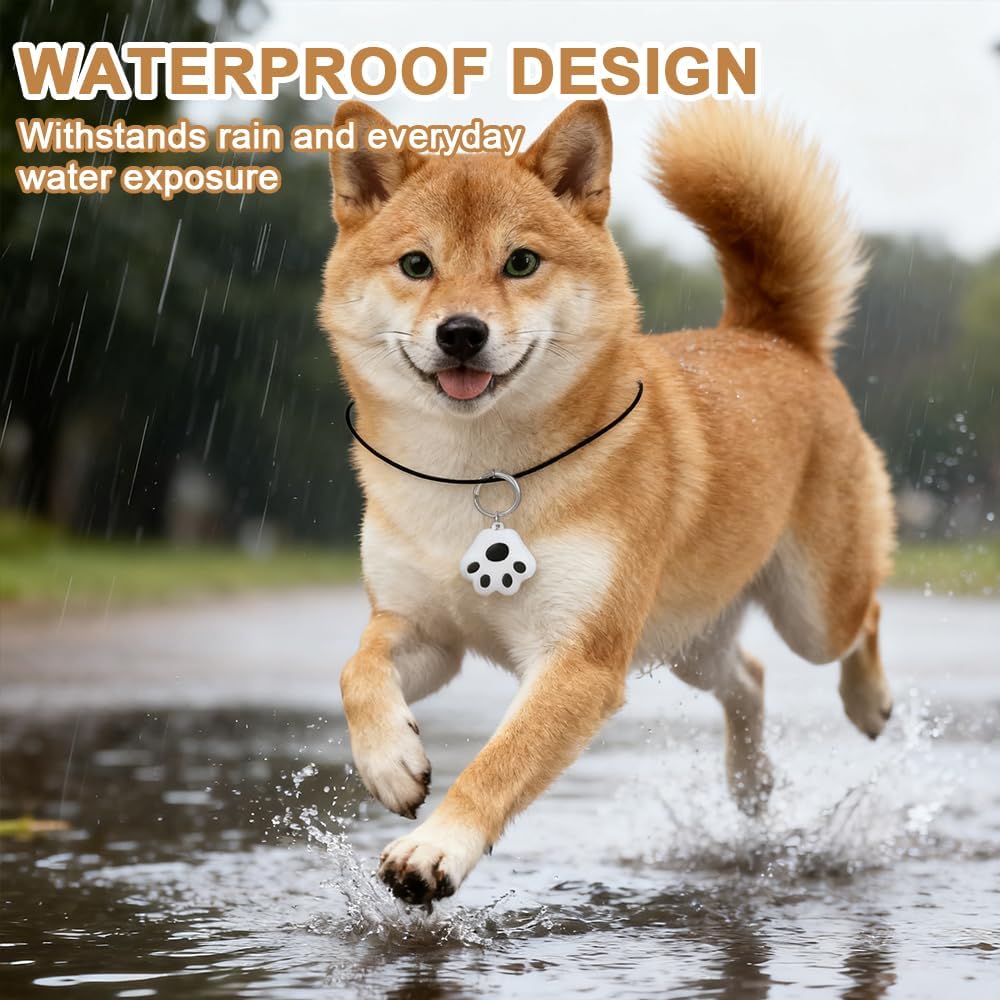 2er Set GPS Tracker fuer Katze und Hund wasserdicht ohne Abo mit weltweiter Ortung