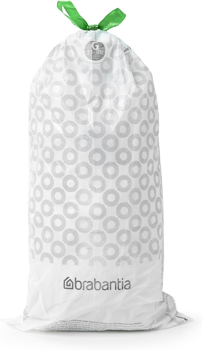 Brabantia Muellbeutel 23-30 L 40 Stueck Abfallbeutel passend fuer Muelleimer
