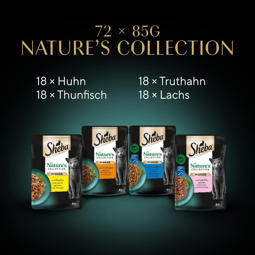 Sheba Selection Katzen Nassfutter Gefluegel verschiedene Sorten