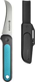 Gardena VeggieCut Erntemesser Edelstahl rutschfester Griff Guertel-Schleife