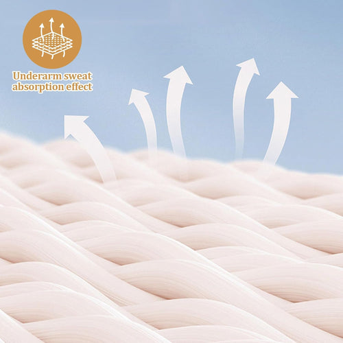 2er Pack Achselpads Damen wiederverwendbar aus Bio-Baumwolle, saugfaehig