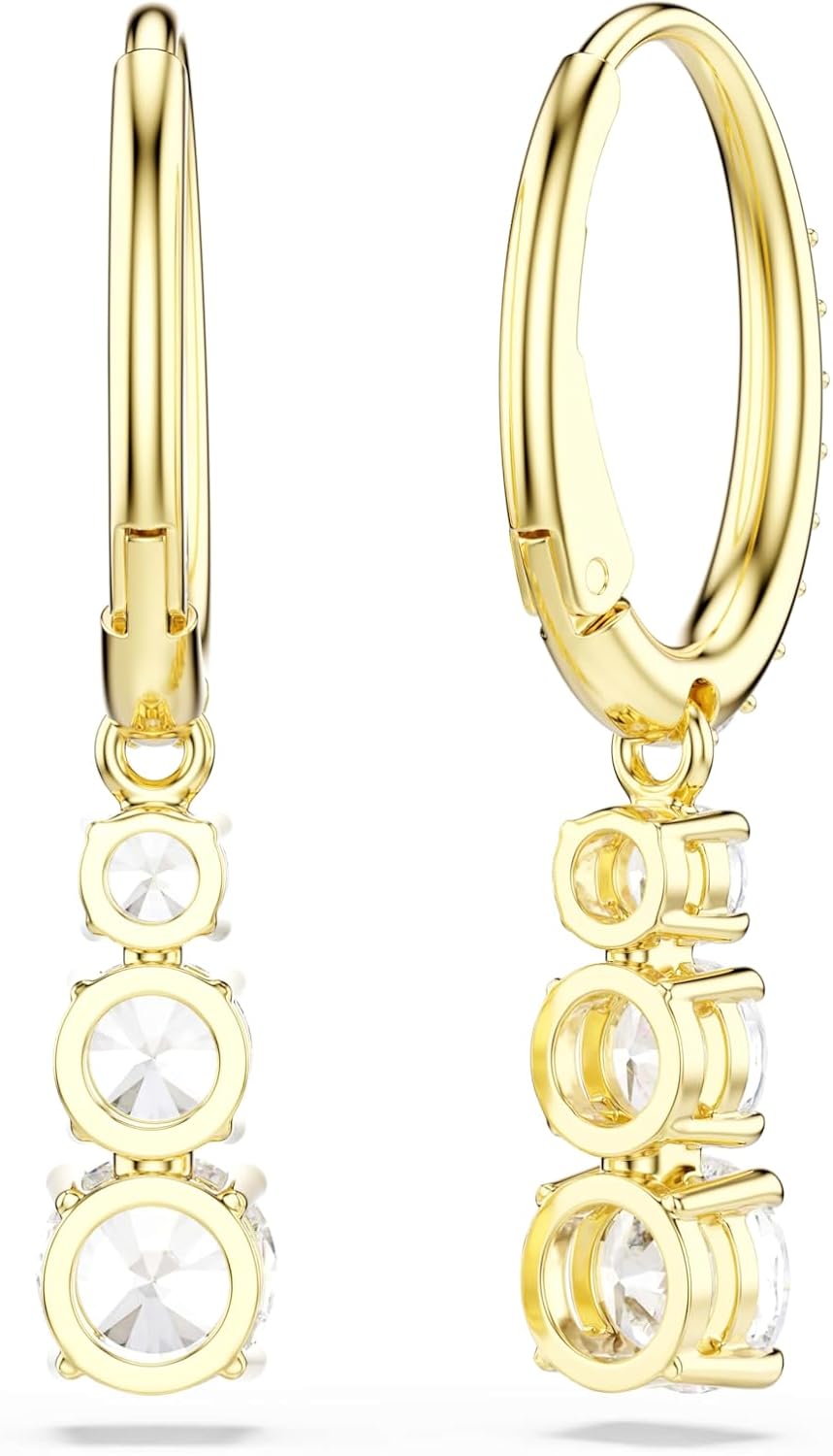 Swarovski Stilla Haengeohrringe Swarovski Kristalle elegant Damen
